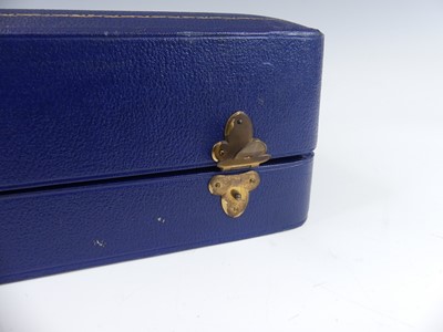 Lot 2025 - A cased Royal Worcester porcelain six-place...
