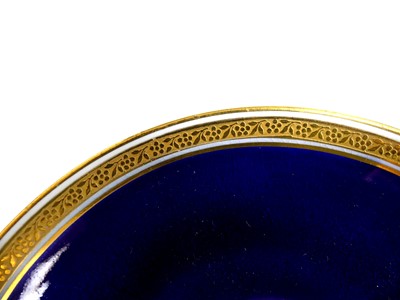 Lot 2025 - A cased Royal Worcester porcelain six-place...