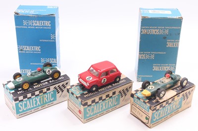 Lot 2039 - Collection of Scalextric Cars and Hand...