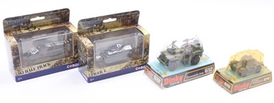 Lot 1192 - Dinky Toys and Corgi Toys Boxed Military...