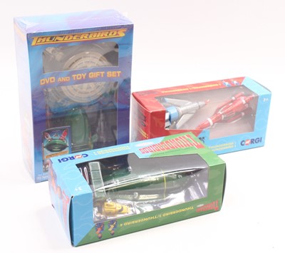 Lot 1441 - Collection of Corgi Thunderbirds Modern Issue...