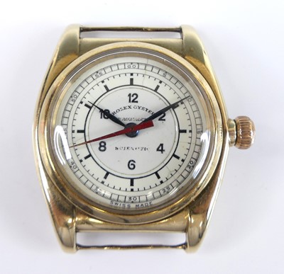 Lot 2595 - A Rolex 9ct gold Oyster Chronometer Scientific...