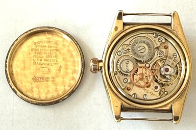 Lot 2595 - A Rolex 9ct gold Oyster Chronometer Scientific...