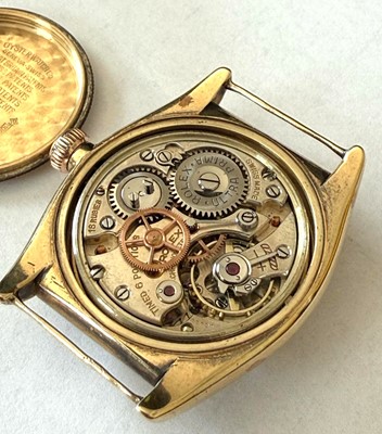 Lot 2595 - A Rolex 9ct gold Oyster Chronometer Scientific...