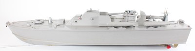 Lot 77 - A Wooden hand built model of a Patrol Torpedo...