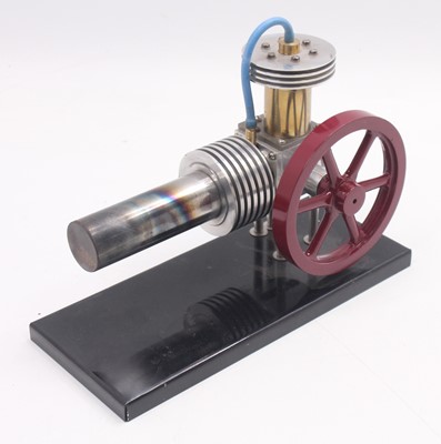 Lot 50 - Hot air steam engine, believed to be...