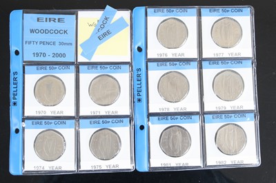 Lot 2381 - Great Britain, a collection of 50p coins years...