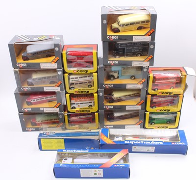 Lot 966 - Collection of 19 various boxed Corgi Public...