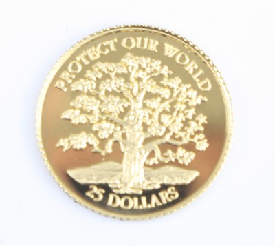 Lot 2299 - Niue, 1996 gold proof twenty-five dollars, obv:...