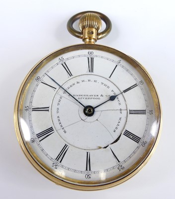 Lot 2523 - J Hargreaves & Co of Liverpool, a gent's 18ct...