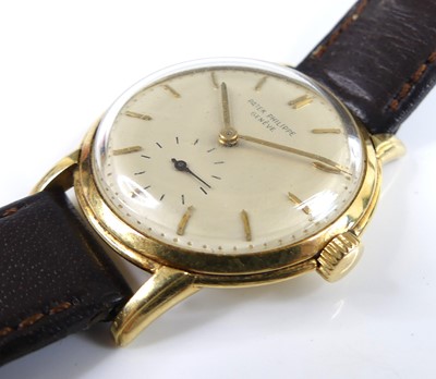 Lot 2549 - A Patek Philippe 18ct gold Calatrava...