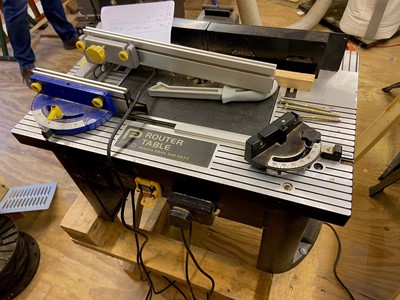 Lot 36 - A Pro Router Table This lot remains at the...