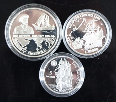 Lot 2276 - Maldives, 1995 silver commemorative 250...