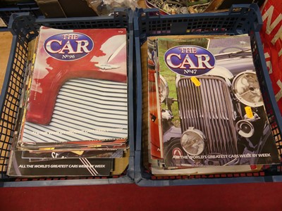Lot 1508 - Two small trays of Evolution of the Car...