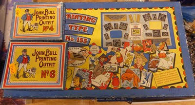 Lot 1511 - A John Bull group of four printing outfits