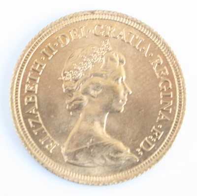 Lot 2163 - Great Briatin, 1978 gold full sovereign,...