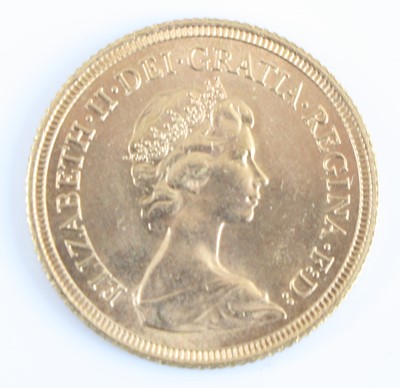 Lot 2164 - Great Britain, 1978 gold full sovereign,...