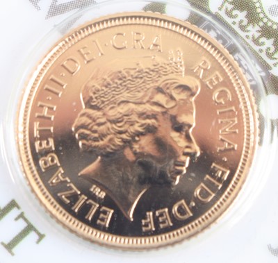 Lot 2172 - Great Britain, 2012 gold half sovereign,...