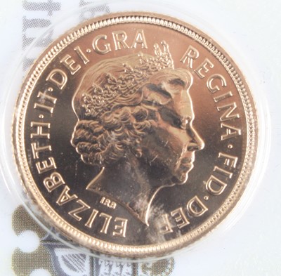 Lot 2174 - Great Britain, 2012 gold full sovereign,...