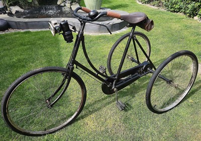 Lot 2930 - A circa 1920s James Royal 2-speed tricycle...