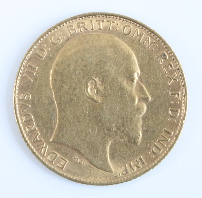 Lot 2237 - Great Britain, 1909 gold half sovereign,...
