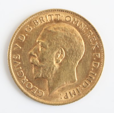 Lot 2250 - Great Britain, 1912 gold half sovereign,...