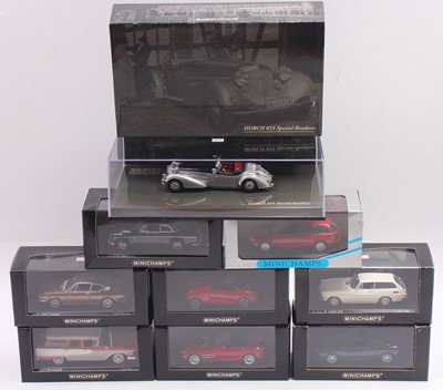 Lot 793 - Minichamps 1/43 scale models group of 9 to...