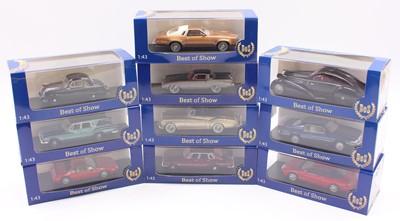 Lot 855 - Best of Show (BoS) 1/43 scale models group of...