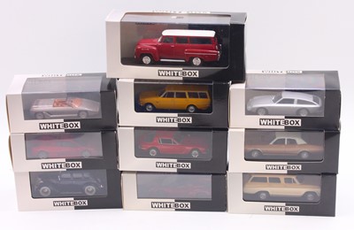 Lot 818 - Whitebox 1/43 scale models group of 10 to...