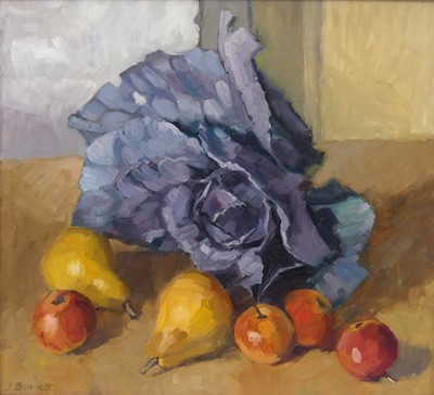 Lot 277 - Jane Bennett (b.1960) - Purple Cabbage and...