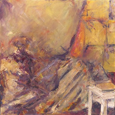 Lot 255 - Feona Ness (b.1962) - Life Room, oil on canvas,...