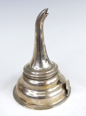 Lot 2048 - A George III Scottish silver two-piece wine...