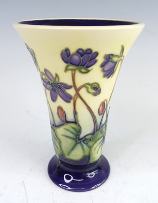 Lot 37 - A contemporary Moorcroft Hepatica pattern...