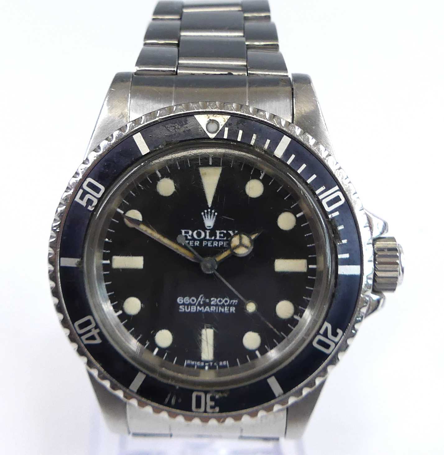 Lot 2778 - A Rolex Oyster Perpetual Submariner stainless...