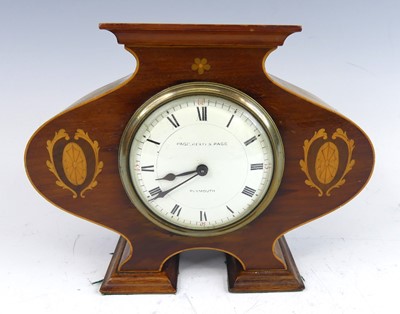 Lot 177 - An Art Nouveau mahogany and floral satinwood...