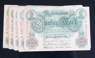 Lot 2274 - World, an album of bank notes to include...