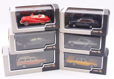 Lot 819 - Premium X 1/43 diecast group of 6 cars to...