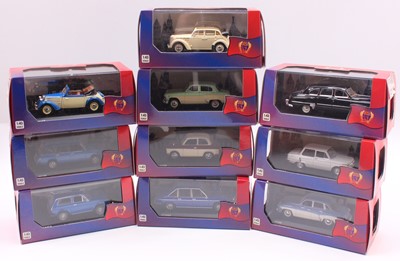 Lot 858 - IST Models 1/43 scale group of 10 cars, to...