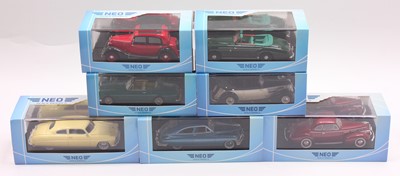 Lot 843 - Neo Scale Models 1/43 scale group of 7 models...