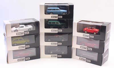 Lot 795 - White Box 1/43 scale group of 10 modern issue...