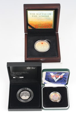 Lot 2195 - The Royal Mint, 75th Anniversary of the Battle...