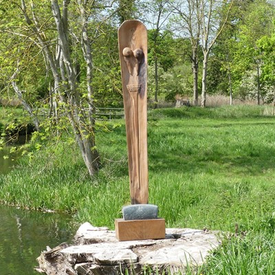 Lot 244 - Peter Jackson (1930-2019) - Totem, stained,...