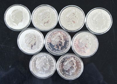 Lot 2203 - United Kingdom, 1999 Britannia 1oz fine silver...