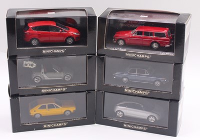 Lot 774 - Six Minichamps 1:43 scale group of 6 die-cast...