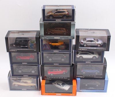 Lot 826 - One tray containing 14 Norev 1/43 scale...