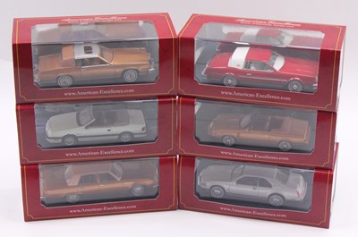 Lot 833 - American Excellence (Neo) 1/43 scale group of...