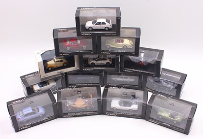 Lot 827 - Norev 1/43 scale group of 14 diecast cars to...