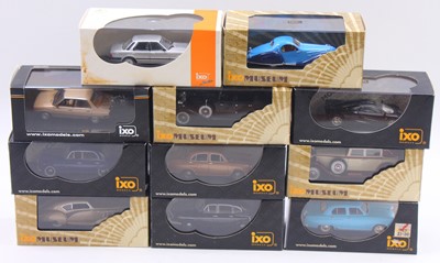 Lot 807 - Ixo 1/43 scale group of 11 diecast cars to...
