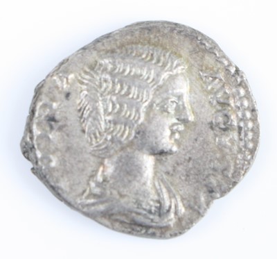Lot 2255 - Roman Empire, Julia Domna AR Denarius.. AD 193-...
