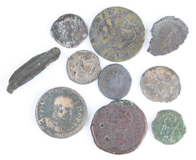 Lot 2468 - Roman Empire, Geta AD 198-212 Denarius, obv:...